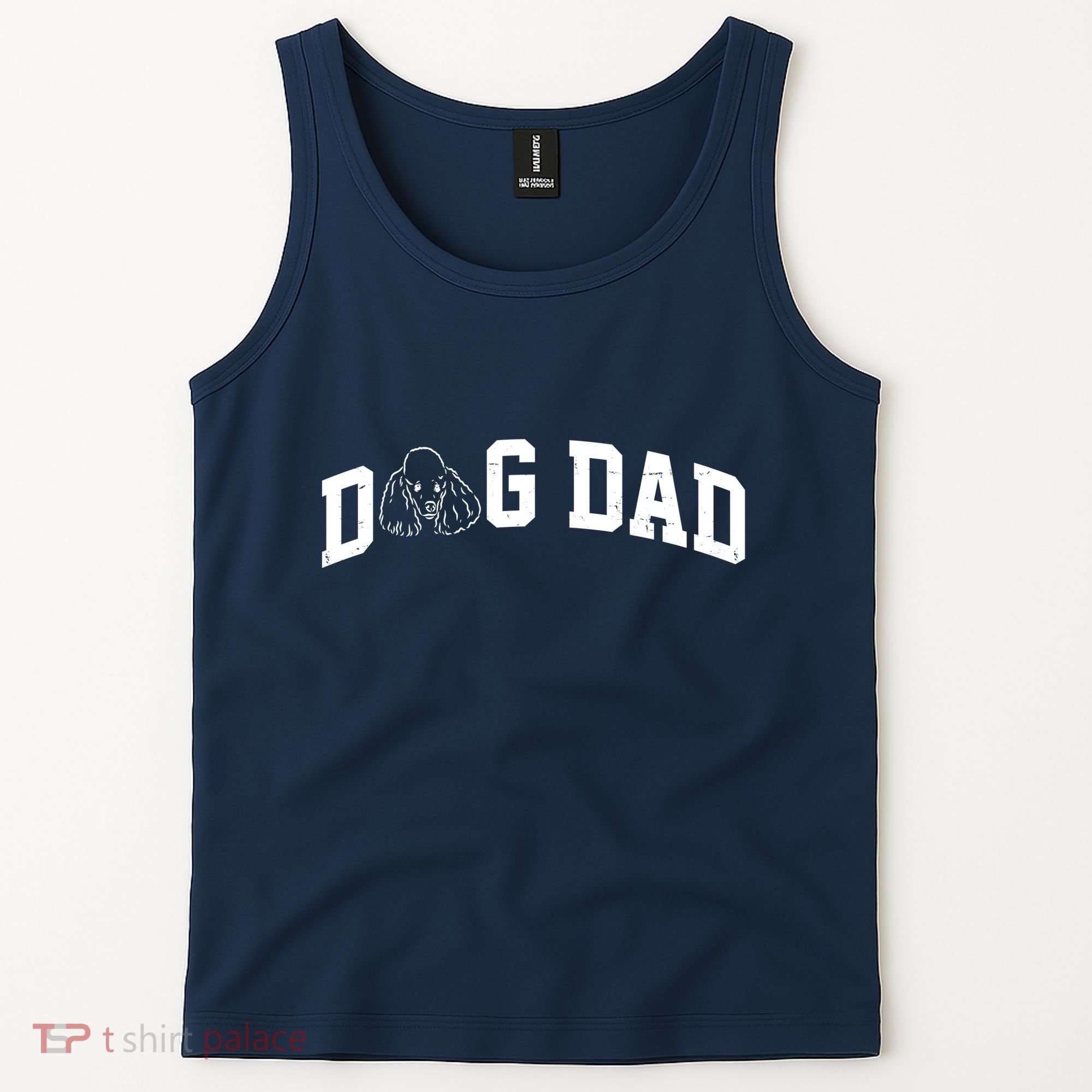 Dog Dad Poodle Gift For Father's Day Tank Top