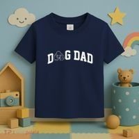 Dog Dad Poodle Gift For Father's Day Toddler T-Shirt thumb 3