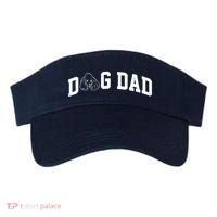 Dog Dad Poodle Gift For Father's Day Visor thumb 0