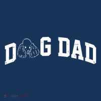 Dog Dad Poodle Gift For Father's Day Women's Long Sleeve Shirt thumb 2