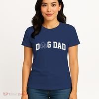 Dog Dad Poodle Gift For Father's Day Women's T-Shirt thumb 4