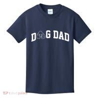Dog Dad Poodle Gift For Father's Day Kids T-Shirt thumb 0