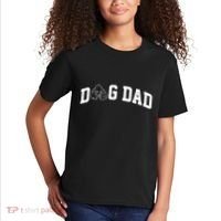 Dog Dad Poodle Gift For Father's Day Kids T-Shirt thumb 2
