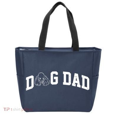 Dog Dad Poodle Gift For Father's Day Tote Bag