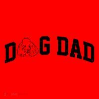 Dog Dad Poodle Gift For Father's Day Santa Hat thumb 1