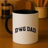 Dog Dad Pug Lover Coffee Mug thumb 4
