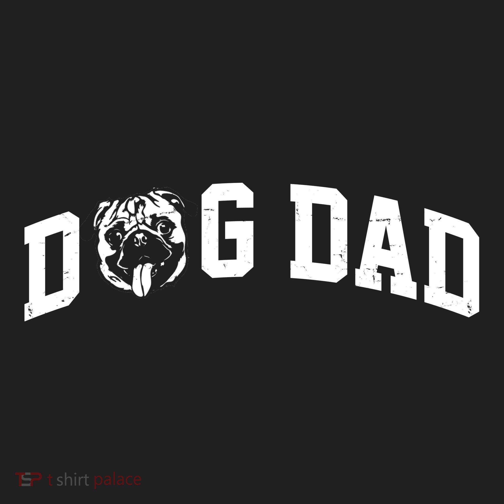 Dog Dad Pug Lover Tumbler