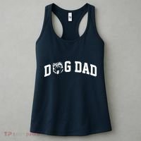 Dog Dad Pug Lover Women's Tank Top thumb 3