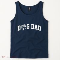Dog Dad Pug Lover Tank Top thumb 2