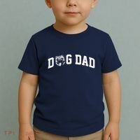 Dog Dad Pug Lover Toddler T-Shirt thumb 2