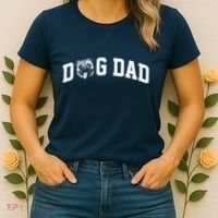 Dog Dad Pug Lover Women's T-Shirt thumb 2