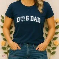 Dog Dad Pug Lover Women's T-Shirt thumb 2