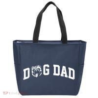 Dog Dad Pug Lover Tote Bag thumb 0
