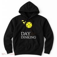 Day Dinking Pickleball Player Paddleball Lover Hoodie thumb 0