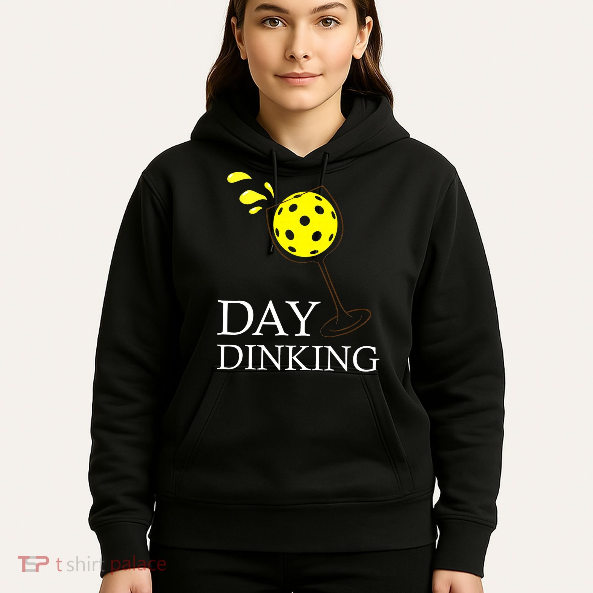 Day Dinking Pickleball Player Paddleball Lover Hoodie