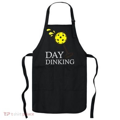 Day Dinking Pickleball Player Paddleball Lover Apron