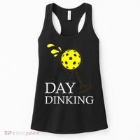 Day Dinking Pickleball Player Paddleball Lover Women's Tank Top thumb 0