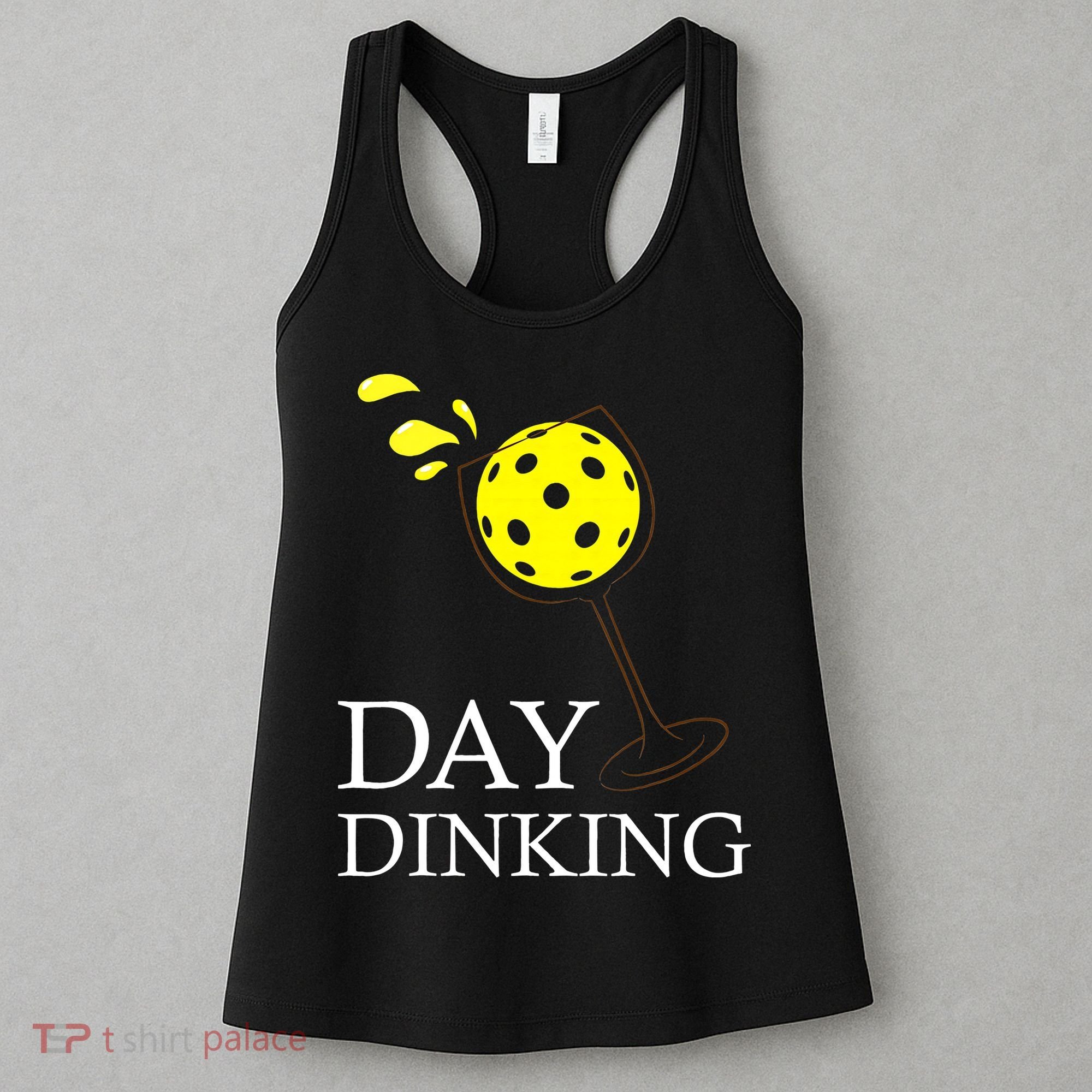 Day Dinking Pickleball Player Paddleball Lover Women's Tank Top