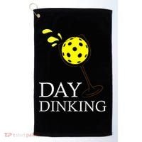 Day Dinking Pickleball Player Paddleball Lover Golf Towel thumb 0