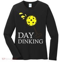 Day Dinking Pickleball Player Paddleball Lover Women's Long Sleeve Shirt thumb 0