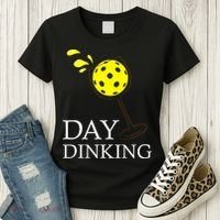 Day Dinking Pickleball Player Paddleball Lover Women's T-Shirt thumb 3