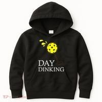 Day Dinking Pickleball Player Paddleball Lover Kids Hoodie thumb 0