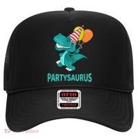 Dino Dinosaur Party Party Saurus Funny Dinosaur With Balloon Hat thumb 0