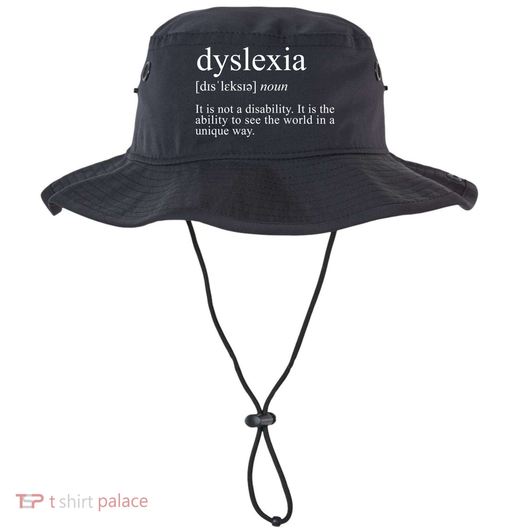 Dyslexia Definition Reading Specialist Dyslexia Awareness Gift Bucket Hat