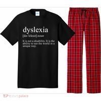 Dyslexia Definition Reading Specialist Dyslexia Awareness Gift Pajama Set thumb 0