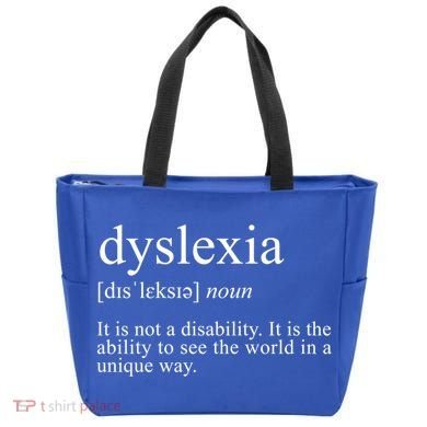 Dyslexia Definition Reading Specialist Dyslexia Awareness Gift Tote Bag