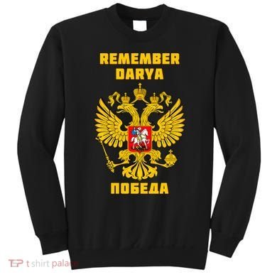 Darya Dugina Russia Imperial Eagle Russian Orthodox Flag Sweatshirt