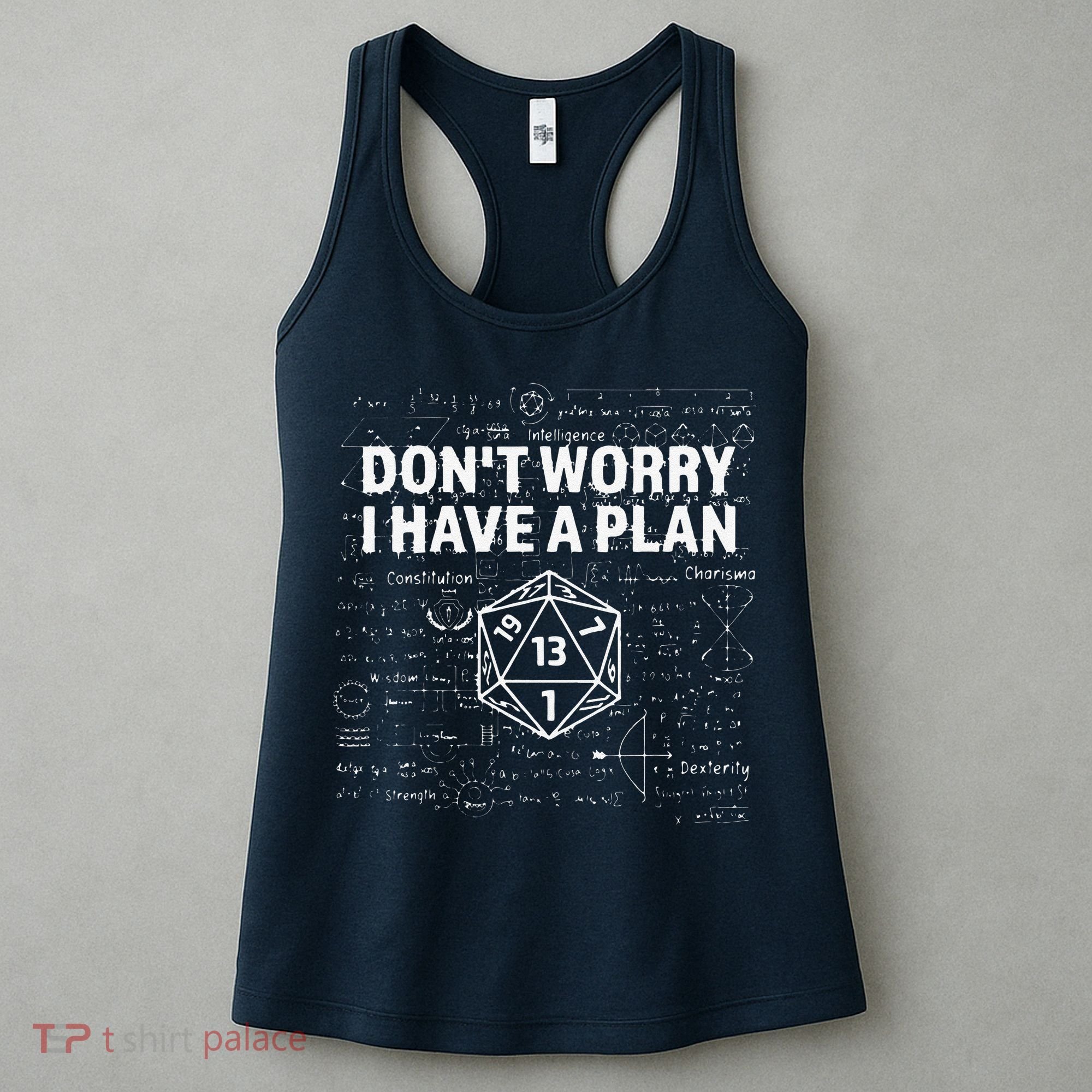 D.20 Dice Roll 1 Funny Dungeon Gamer Critical Fail Dragon Women's Tank Top
