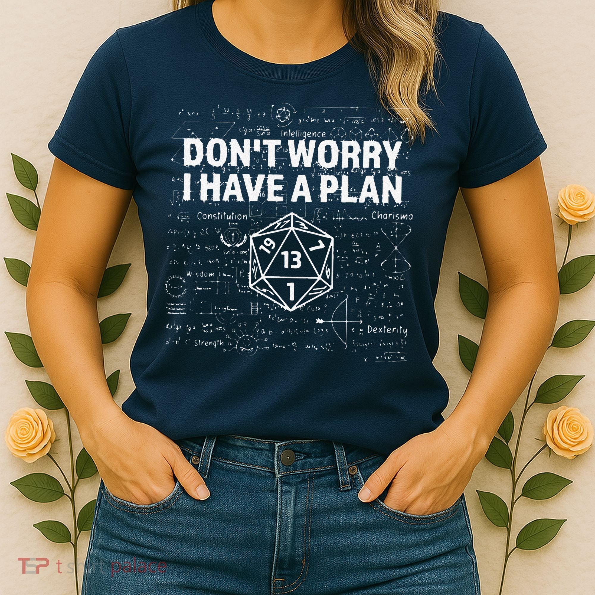 D.20 Dice Roll 1 Funny Dungeon Gamer Critical Fail Dragon Women's T-Shirt