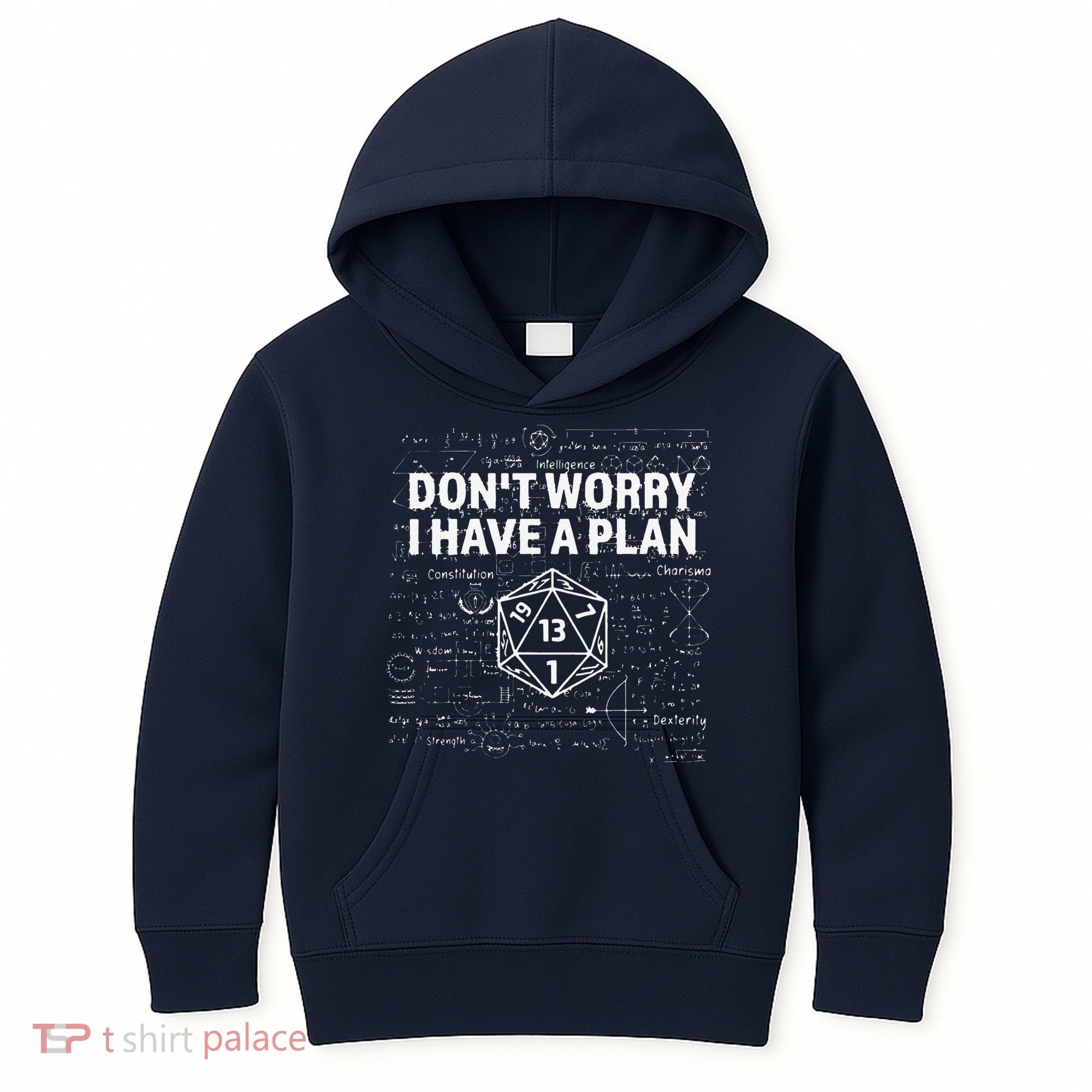 D.20 Dice Roll 1 Funny Dungeon Gamer Critical Fail Dragon Kids Hoodie