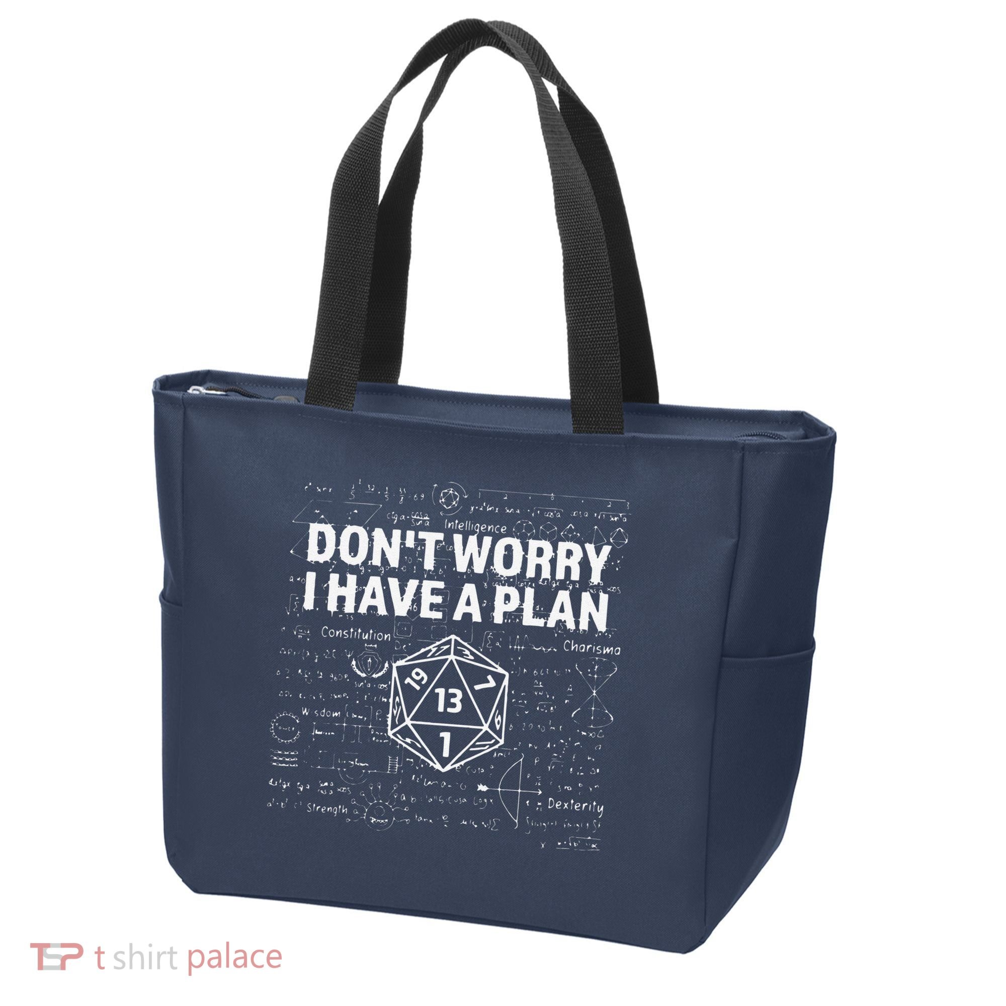 D.20 Dice Roll 1 Funny Dungeon Gamer Critical Fail Dragon Tote Bag