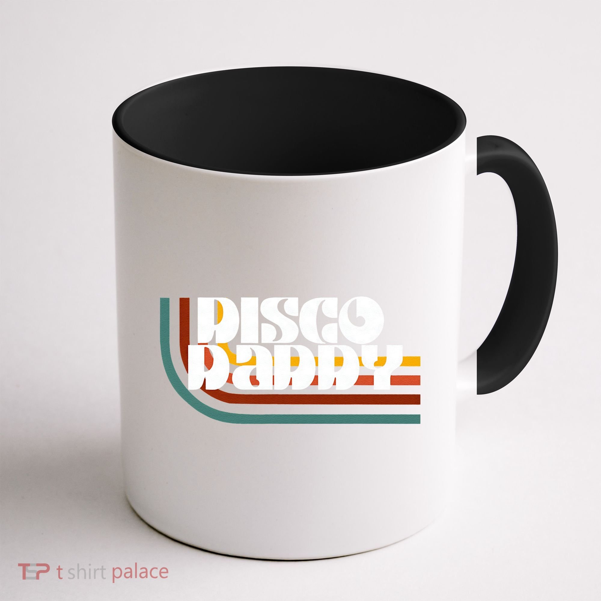 Disco Daddy Retro Matching 60s 70s Party Fathers Day Coffee Mug