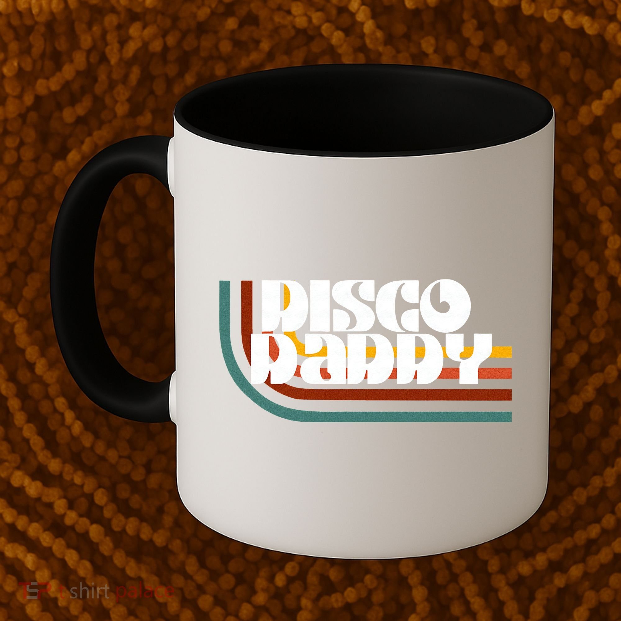 Disco Daddy Retro Matching 60s 70s Party Fathers Day Coffee Mug