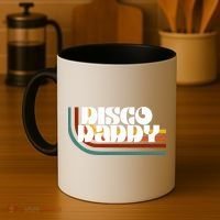 Disco Daddy Retro Matching 60s 70s Party Fathers Day Coffee Mug thumb 4