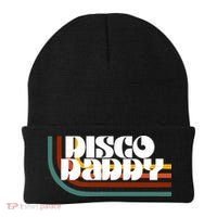 Disco Daddy Retro Matching 60s 70s Party Fathers Day Beanie thumb 0