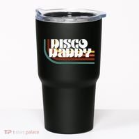 Disco Daddy Retro Matching 60s 70s Party Fathers Day Tumbler thumb 0