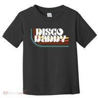 Disco Daddy Retro Matching 60s 70s Party Fathers Day Toddler T-Shirt thumb 0