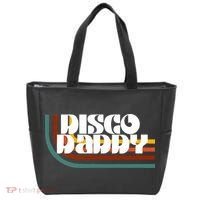 Disco Daddy Retro Matching 60s 70s Party Fathers Day Tote Bag thumb 0