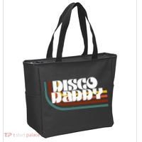 Disco Daddy Retro Matching 60s 70s Party Fathers Day Tote Bag thumb 2