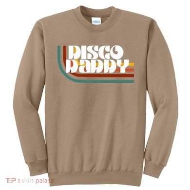 Disco Daddy Retro Matching 60s 70s Party Fathers Day Sweatshirt