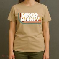 Disco Daddy Retro Matching 60s 70s Party Fathers Day T-Shirt thumb 4