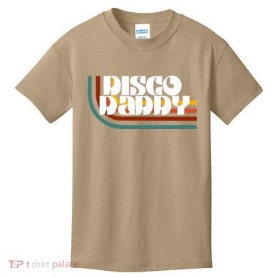 Disco Daddy Retro Matching 60s 70s Party Fathers Day Kids T-Shirt