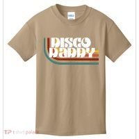 Disco Daddy Retro Matching 60s 70s Party Fathers Day Kids T-Shirt thumb 0