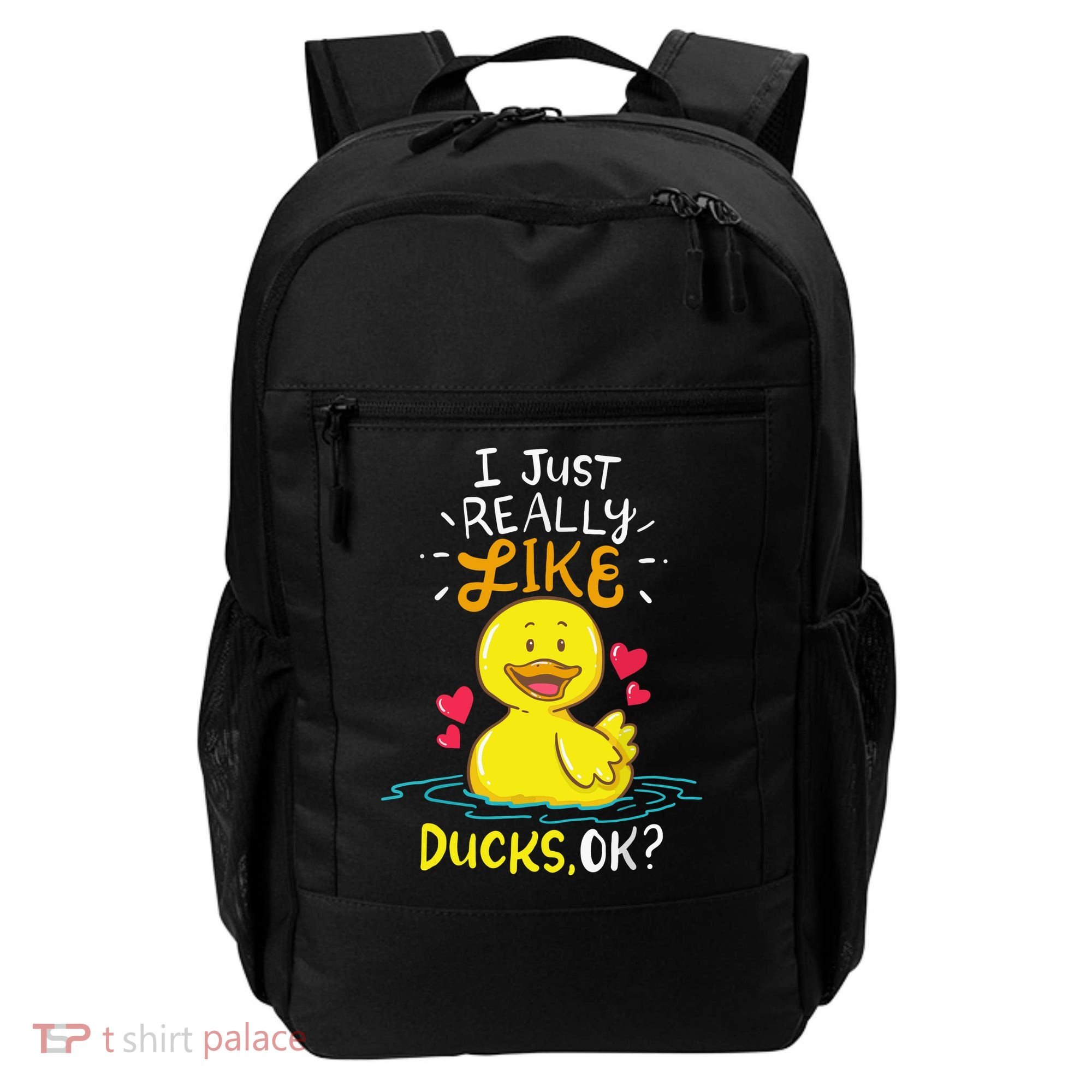 Duck Ducks Rubber Backpack