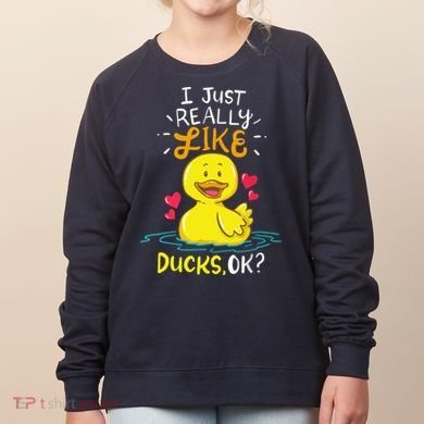 Duck Ducks Rubber Women's Sweatshirt