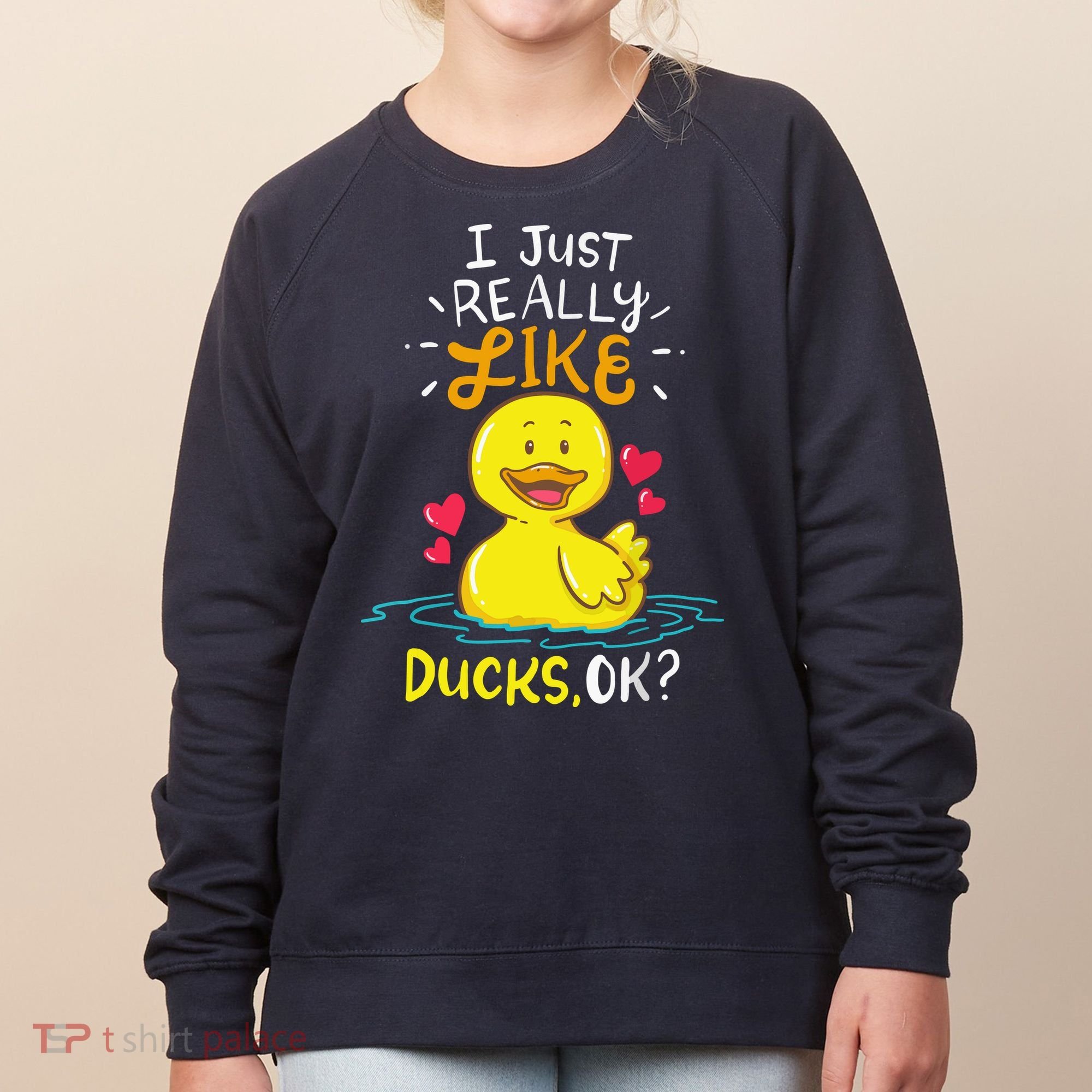 Duck Ducks Rubber Women's Sweatshirt
